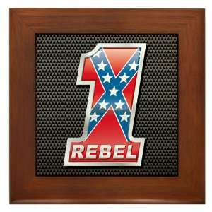  Framed Tile 1 Confederate Rebel Flag: Everything Else