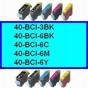  Canon Compatible 200 Pack BCI 3eBk/BCI 6 (40)BCI 6 (40) BCI 