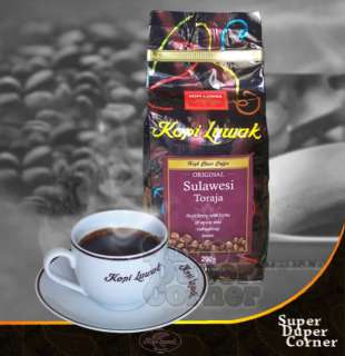 see sample image of Kopi Luwak Beans and Grounds that available in our 