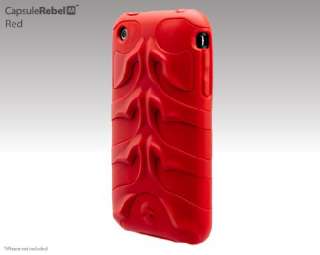 SwitchEasy Capsule Rebel M Hybrid Case for iPhone 3G and 3GS   Red