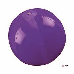 14 Purple Solid Color Beach Balls 12 Pack: Toys & Games