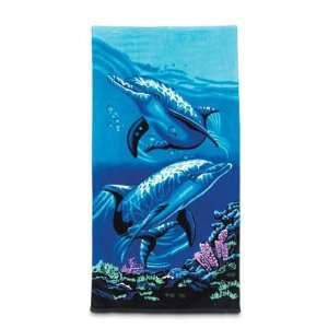  Dolphins Beach Towel