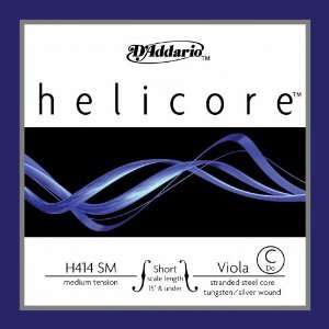  10 Helicore Viola C Singles Short Scale Med Tension 