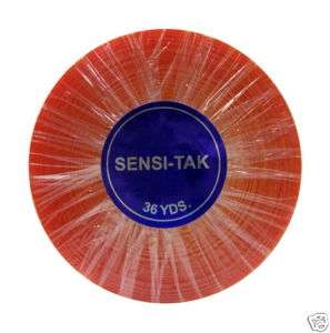 Sensi Tack Red Liner Tape Roll Hairpiece Wig Toupee  