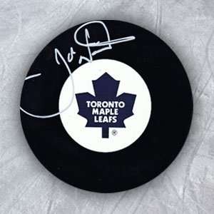  JOE NIEUWENDYK Toronto Maple Leafs SIGNED Hockey PUCK 