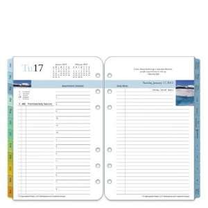  FranklinCovey Compact Leadership Ring bound Daily Planner 