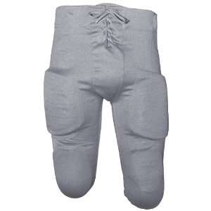   Practice Football Pants GR   GREY Y3XL   PANT WITH SLOTS: Sports
