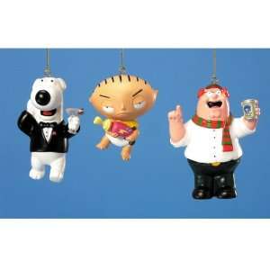  Pack of 12 Family Guy Stewie, Peter & Brian Christmas 