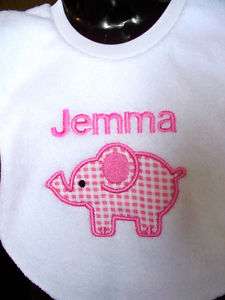 PERSONALISED BABY BIB  GREAT BABY GIFT  ANY NAME  