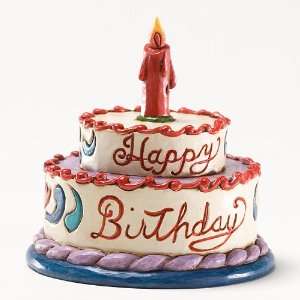 Jim Shore Mini Birthday Cake:  Home & Kitchen
