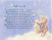 Baby Boy or Baby Girl Poem Personalized Name Prayer ~  
