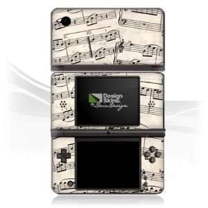  Design Skins for Nintendo DSi XL   Klaviernoten Design 