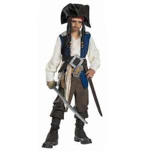  Pirates of the Caribbean Jack Sparrow Child Costume Toys 