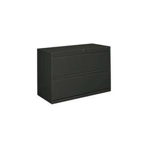   Hon 800 Series 42 Lateral File with Lock in Charcoal