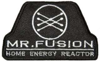 Back to the Future Mr Fusion Delorean Embroidered Patch  