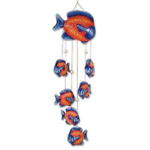   Ceramic mobile, Tropical Redfish (blue fins) Patio, Lawn & Garden