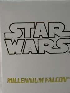 Star Wars MILLENNIUM FALCON 23KT GOLD CARD w/ BOX COA  