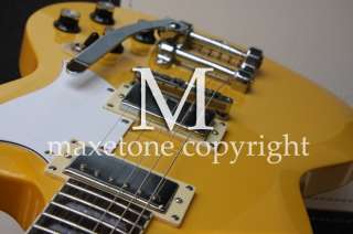 Special bridge Vintage Yellow SG Model 6 string electric Guitar #908 