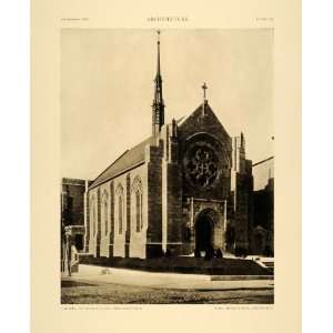  1915 Print Chapel Divine Love Philadelphia Paul Monaghan 