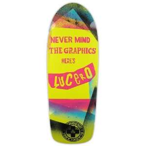 Black Label John Lucero Og Nevermind Skateboard Deck (Old 