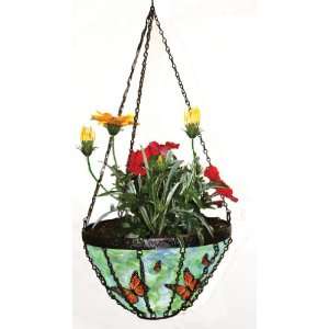  Toland Home Garden 201123 Hanging Art Basket, Butterfly 