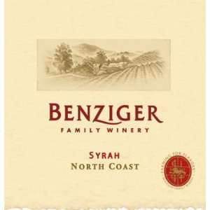  2006 Benziger North Coast Syrah 750ml Grocery & Gourmet 