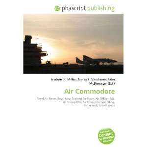  Air Commodore (9786132786647) Books