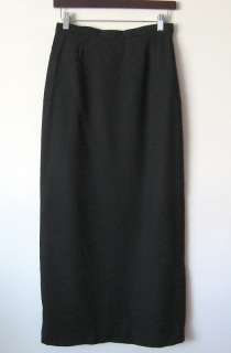 Womens BANANA REPUBLIC Long Black Skirt Size 6  