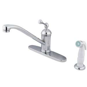  Kingston Brass KS3578TLLS Single Handle Kitchen Faucet 