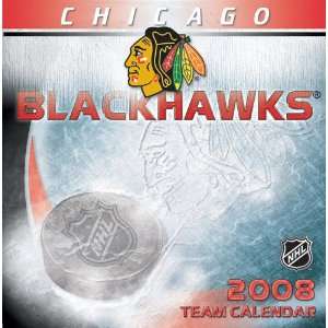  Chicago Blackhawks 2008 Box Calendar