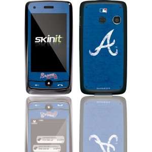 Atlanta Braves   Solid Distressed skin for LG Rumor Touch 