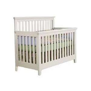   Summers Evening Collection Convertible Crib   Flat Top Baby