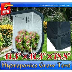   Hydroponics grow tent Room Large Window Hut Patio, Lawn & Garden