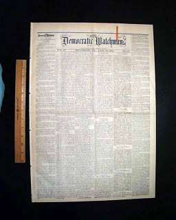 RMS TITANIC SINKING White Star Line 1912 Old Newspaper  