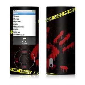  Crime Scene Design Decal Sticker for Apple iPod Nano 5G 