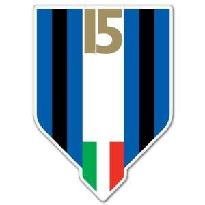 Inter Milan FC Football Italy bumper sticker 3.5 x 5 