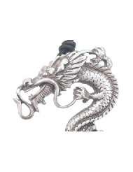 Giant Bearded Dragon Pewter Pendant Necklace