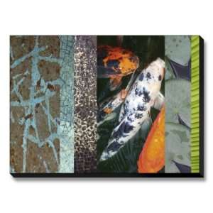  Koi Pond II by Mj Lew, 44x32: Home & Kitchen