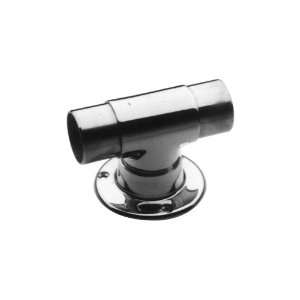  Satin (Brushed) Stainless Steel Flush Mount Tee, 2inch 