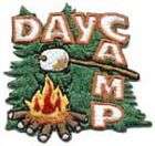 Day Camp Merit Badge Embroidered Patch Scouts Guides