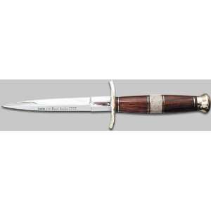  Linder 122113 Cocobolo Corian Dagger Knife with Sheath 