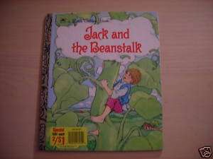 Little Golden Book JACK AND THE BEANSTALK 1990  