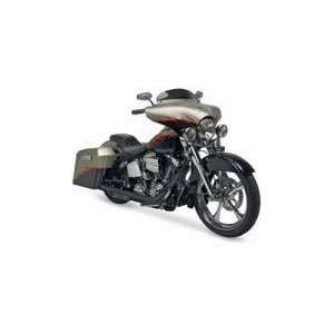 Cycle Visions Bagger Tail True Dual Exhaust System   Ceramic Black 
