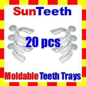20 x Thermoforming Moldable Mouth Dental Tray Whitening  