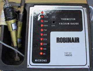 Refrigeration Thermistor Vacuum Gauge Robinair 14830  