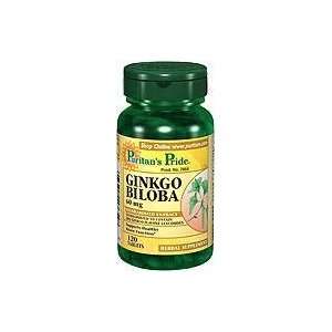  Ginkgo Biloba 60 mg 60 mg 120 Tablets Health & Personal 