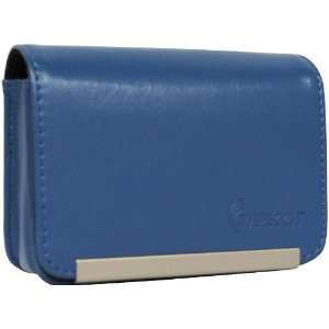  DCS86 Compact PU Leather Digital Camera Case   Blue 