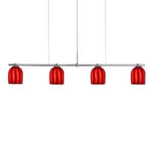  Bimbi Red Reticello Linear Suspension  R083735 Number of 