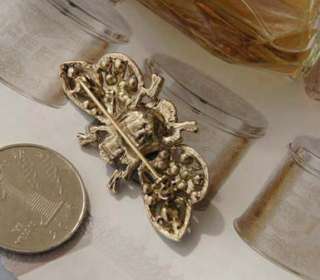H4954 New Fashion jewelry Retro Rhinestone hollow Big bees Pin Brooch 