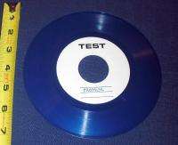   SPRINGSTEEN *TEST RECORD* BECAUSE THE NIGHT THE PROMISE BLUE VINYL